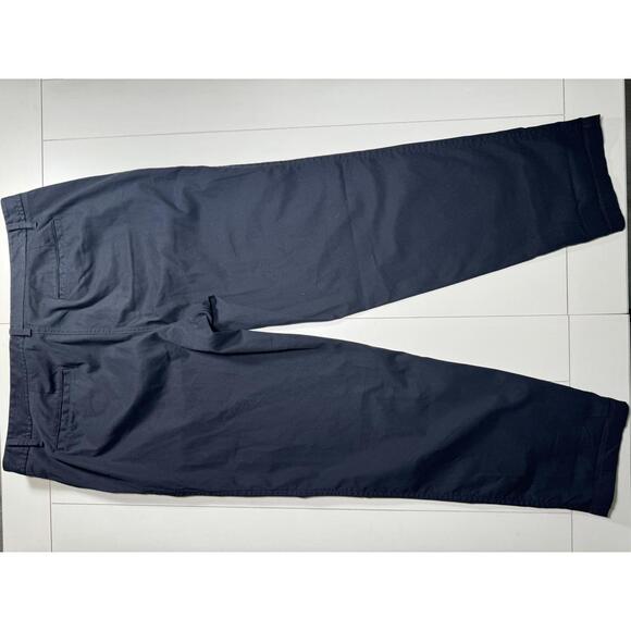 Talbots Women's Relaxed Chino Navy Pants - Size 14 - Picture 3 of 6